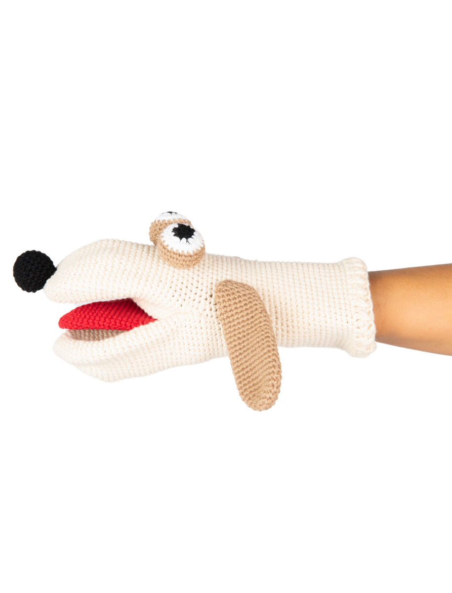Hand clearance dog toy